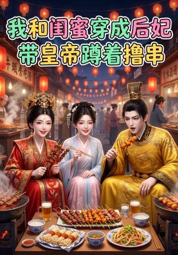 我和闺蜜穿成后妃，带皇帝蹲着撸串