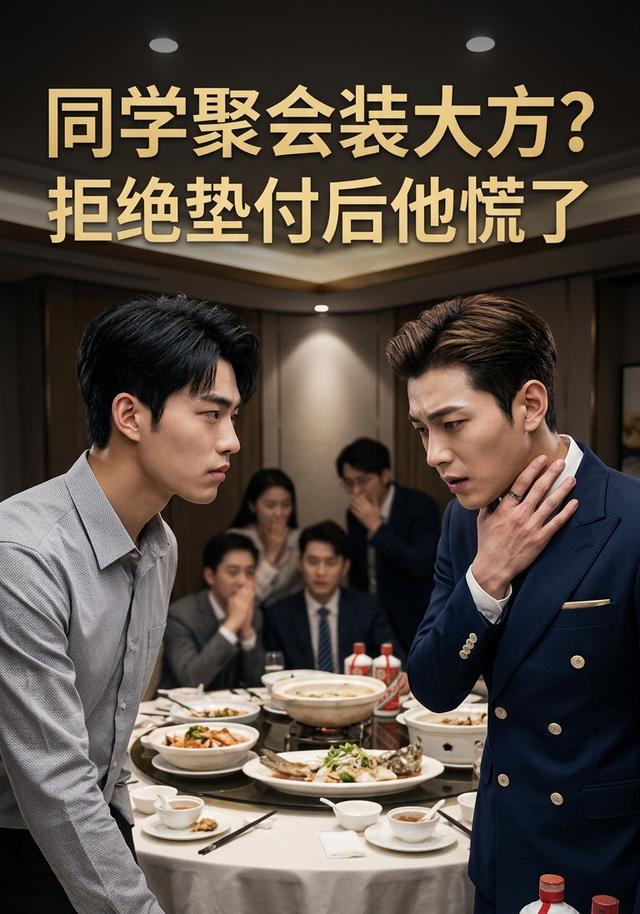同学聚会装大方拒绝垫付后他慌了 cover