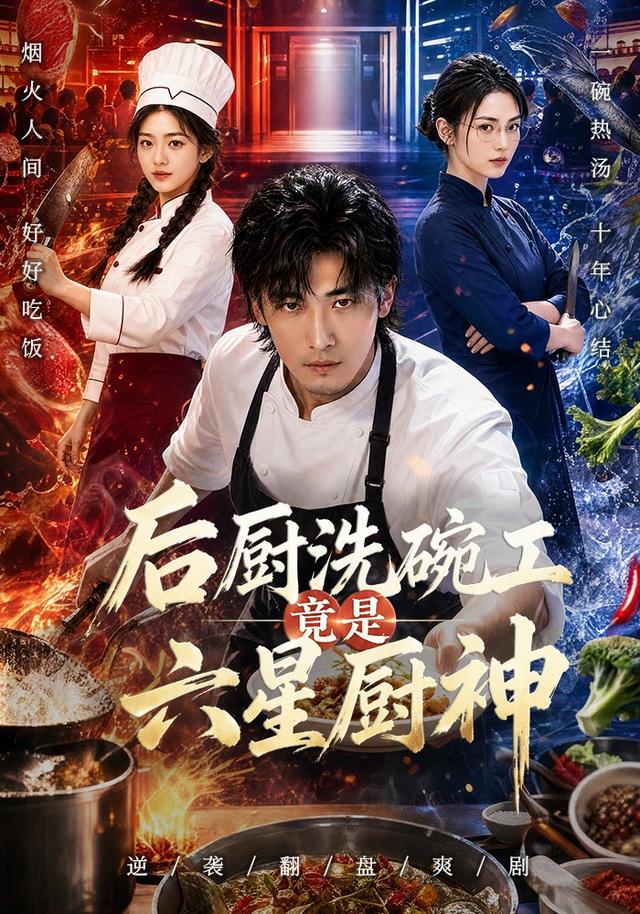 后厨洗碗工竟是六星厨神 cover