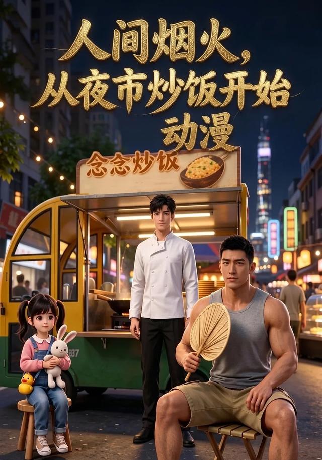 人间烟火，从夜市炒饭开始动漫 cover