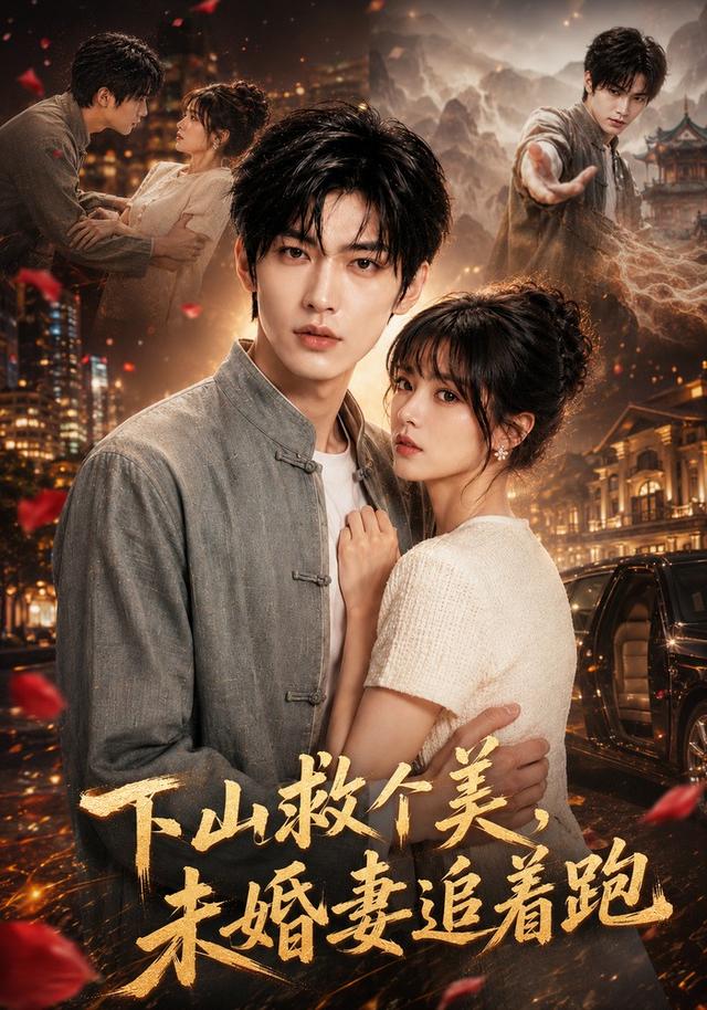 下山救个美，未婚妻追着跑