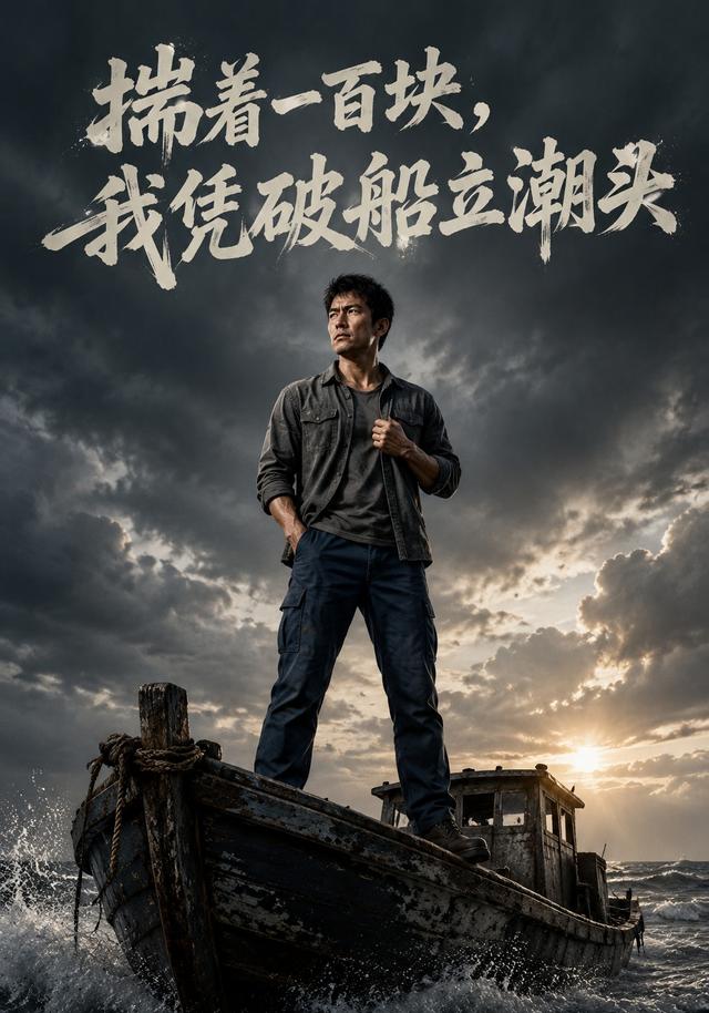 揣着一百块，我凭破船立潮头