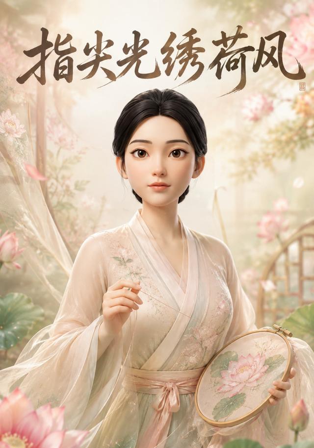 指尖光绣荷风 cover
