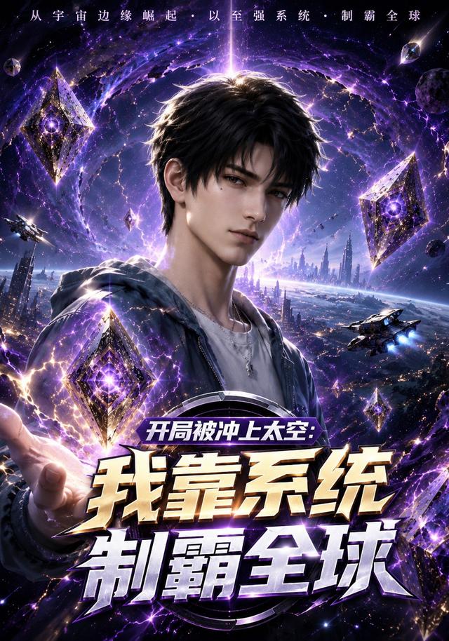 开局被冲上太空：我靠系统制霸全球 cover