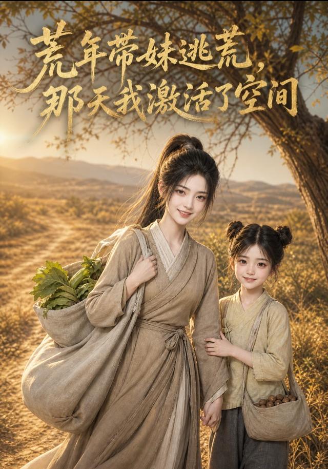 荒年带妹逃荒，那天我激活了空间 cover