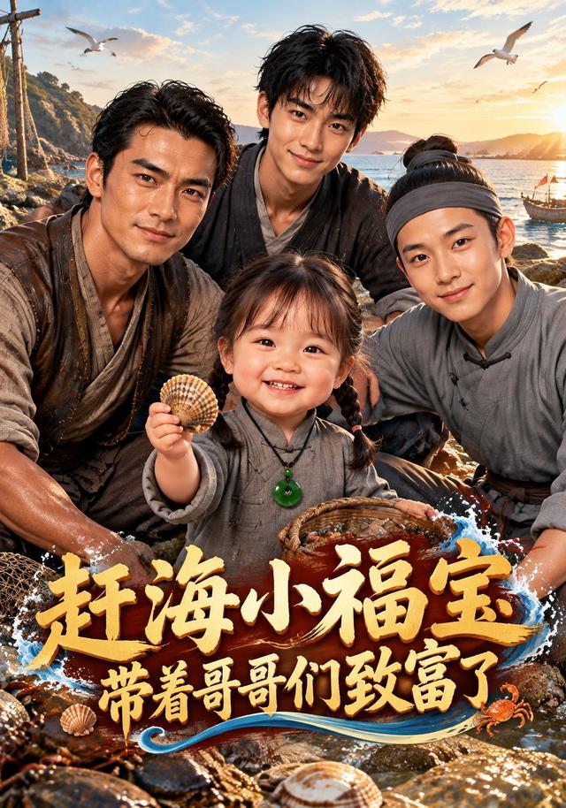 赶海小福宝，带着哥哥们致富了
