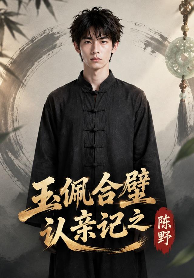 《玉佩合璧认亲记之陈野》作品海报
