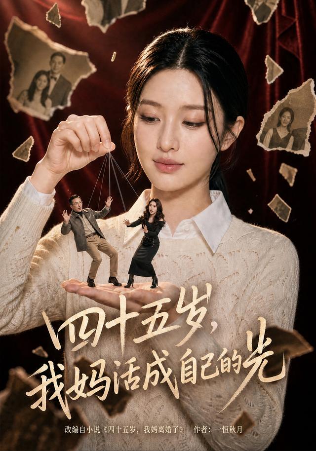四十五岁，我妈活成自己的光 cover
