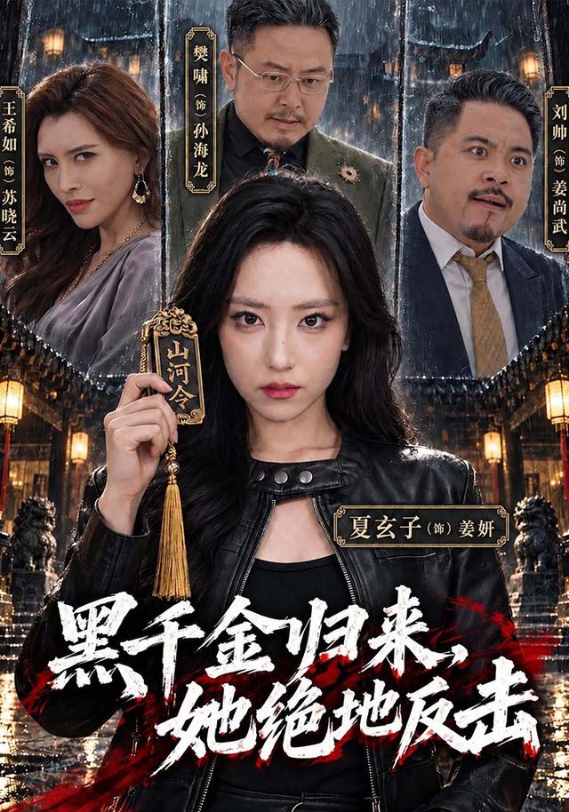 2026年真人剧都市《黑千金归来，她绝地反击（第一季）》