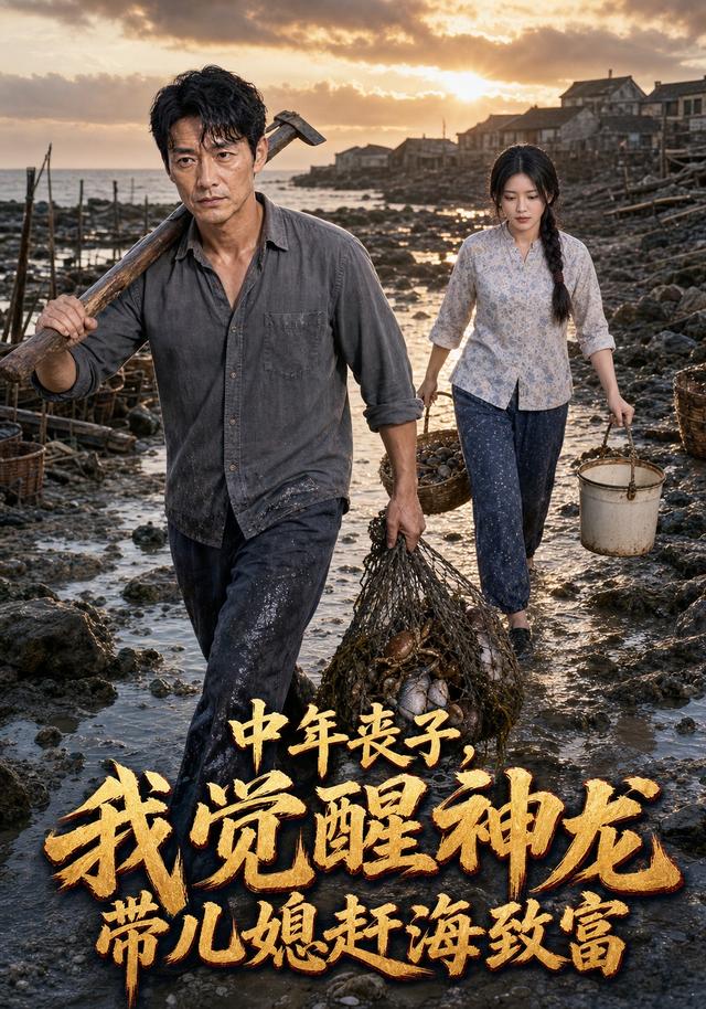 中年丧子，我觉醒神龙带儿媳赶海致富