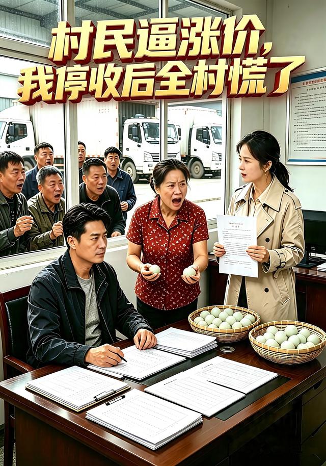 村民逼涨价，我停收后全村慌了