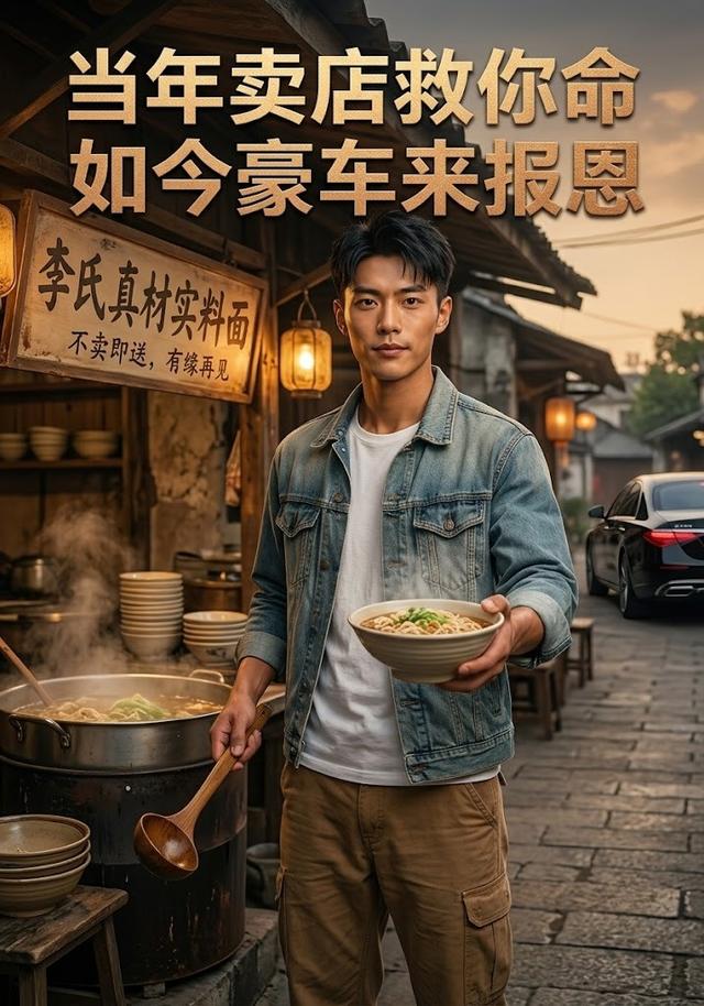 当年卖店救你命，如今豪车来报恩