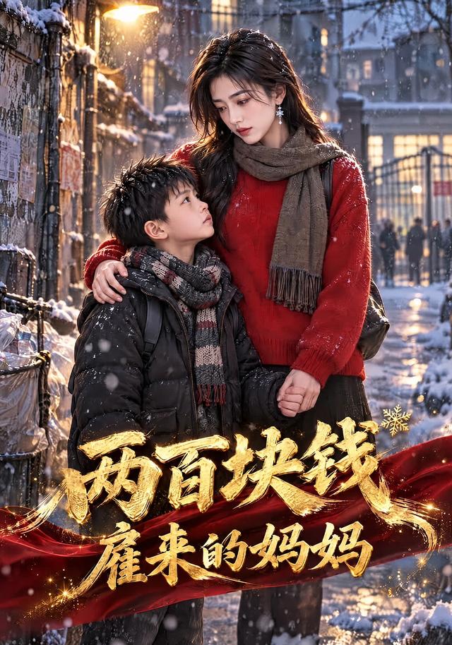 《两百块钱雇来的妈妈》作品海报