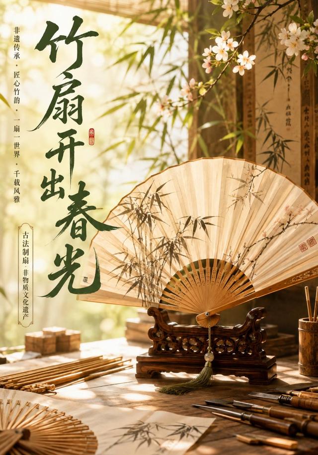 竹扇开出春光 cover