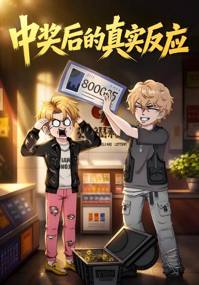 中奖后的真实反应 cover