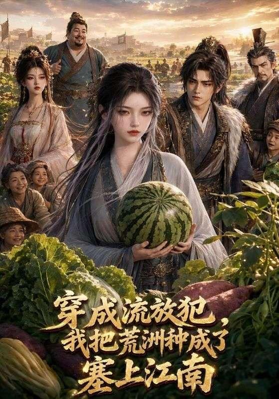 穿成流放犯，我把荒洲种成了塞上江南 cover
