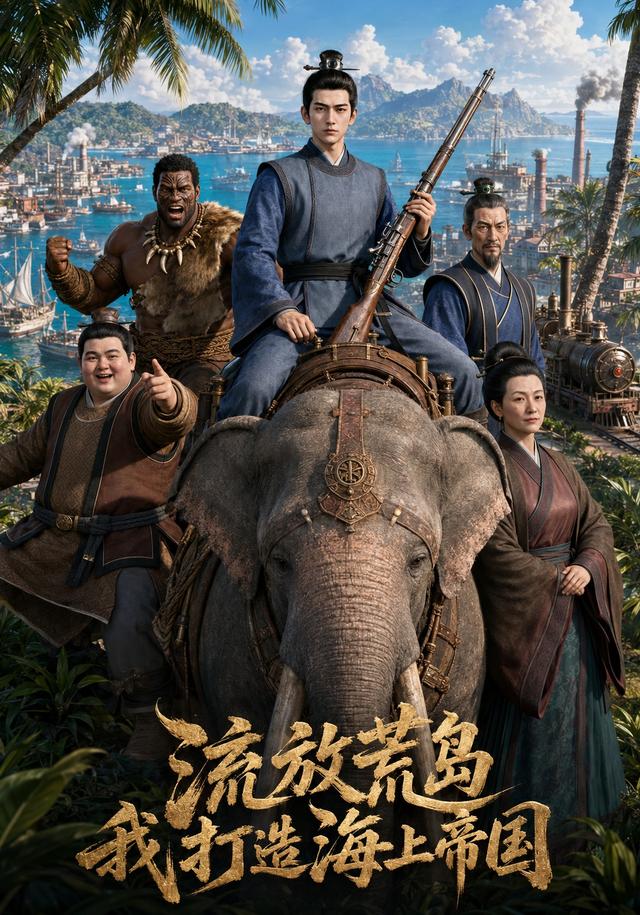流放荒岛我打造海上帝国 cover