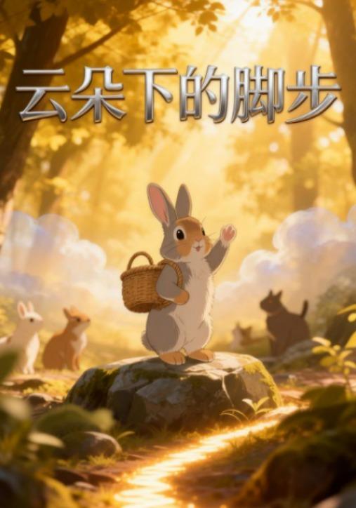 云朵下的脚步