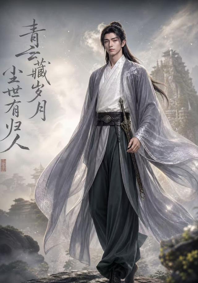 青云藏岁月，尘世有归人