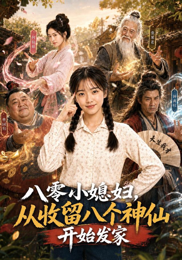八零小媳妇，从收留八个神仙开始发家 cover