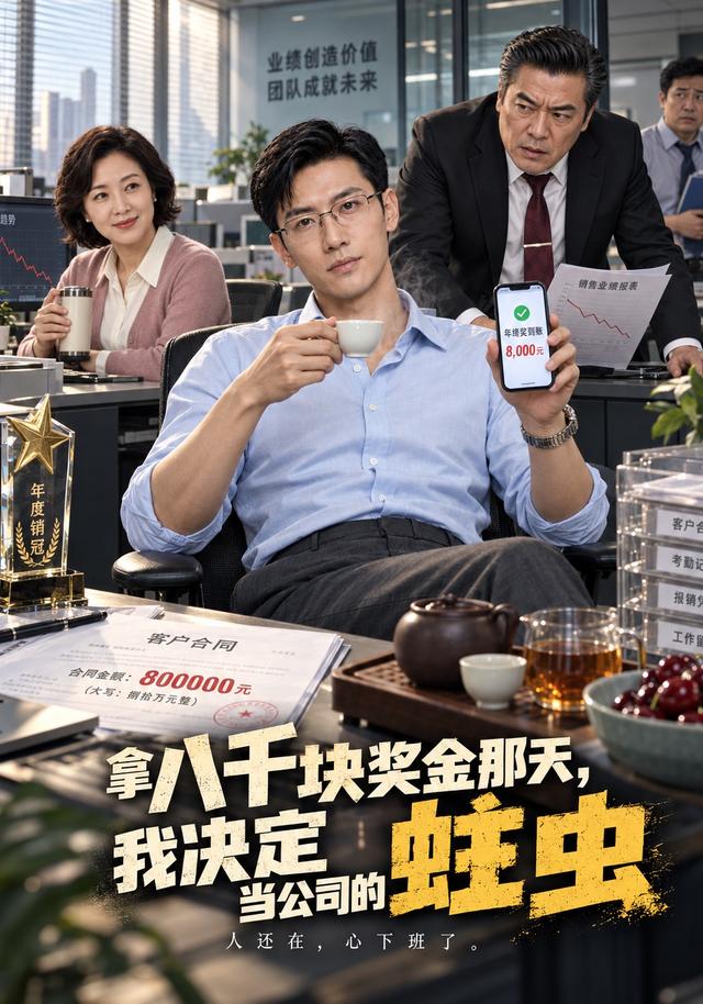 拿八千块奖金那天，我决定当公司的蛀虫