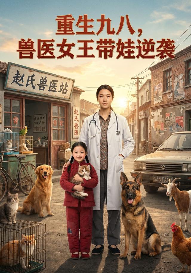 重生九八，兽医女王带娃逆袭