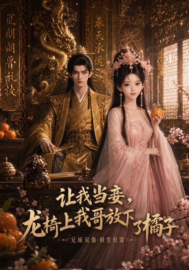 让我当妾,龙椅上我哥放下了橘子