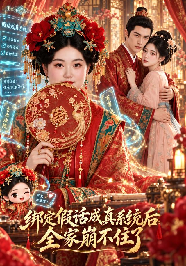 绑定假话成真系统后全家崩不住了 cover