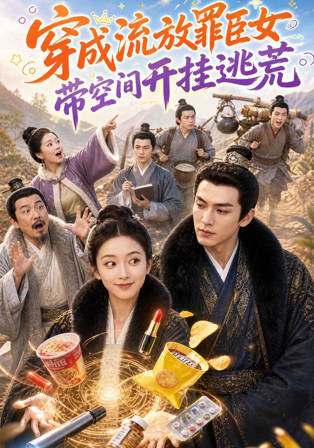 穿成流放罪臣女带空间开挂逃荒 cover