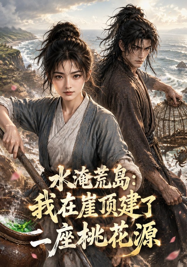 水淹荒岛：我在崖顶建了一座桃花源 cover