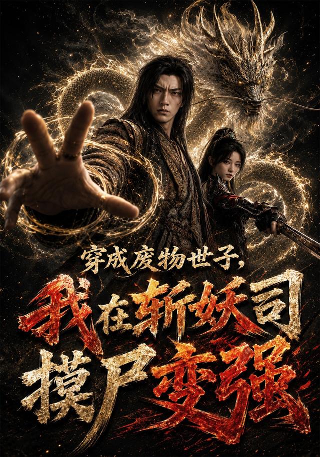 穿成废物世子，我在斩妖司摸尸变强 cover