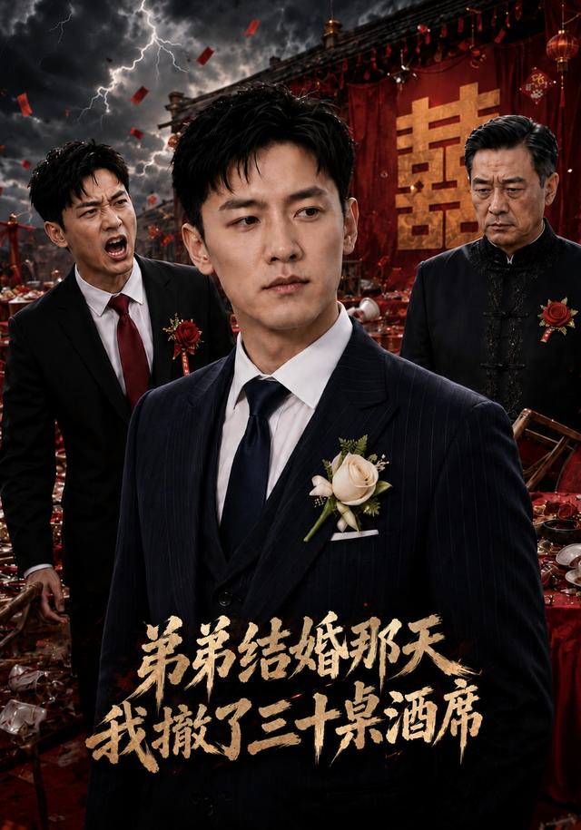 弟弟结婚那天，我撤了三十桌酒席 cover