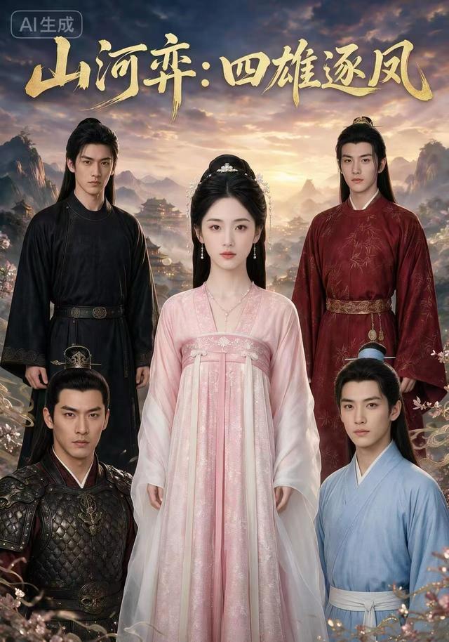 山河弈：四雄逐凤 cover