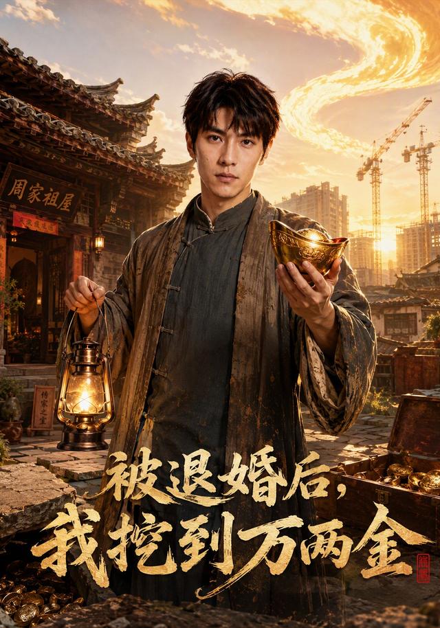 被退婚后我挖到万两金 cover