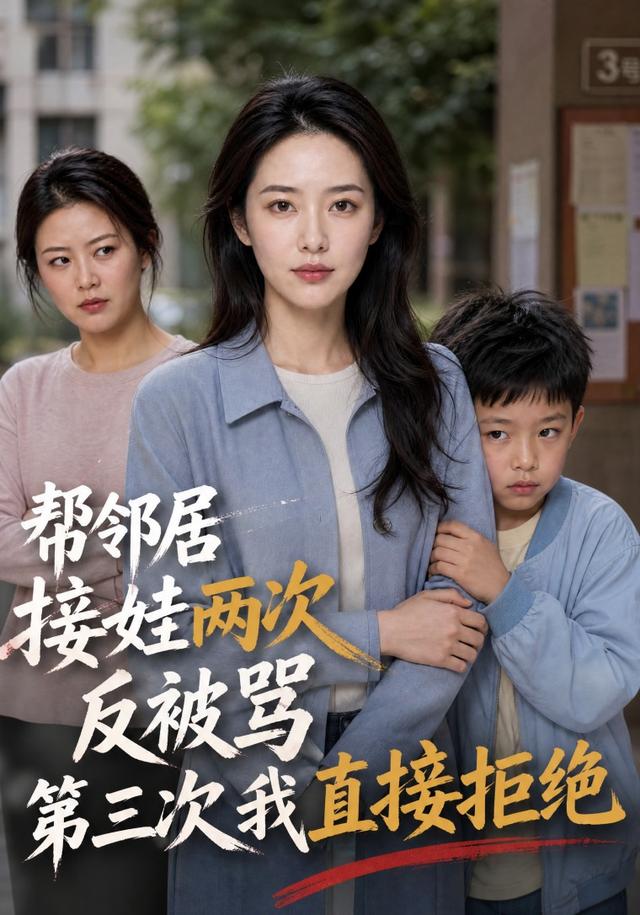 帮邻居接娃两次反被骂，第三次我直接拒绝