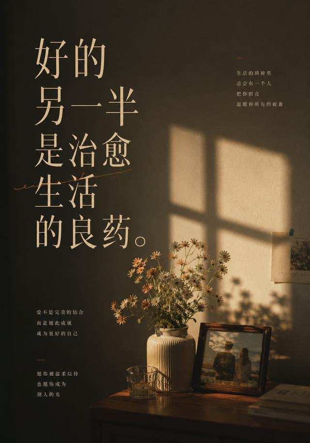 好的另一半是治愈生活的良药