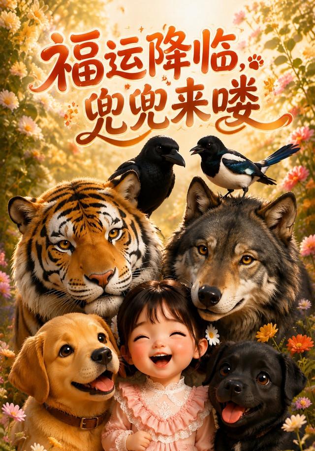 福运降临,兜兜来喽