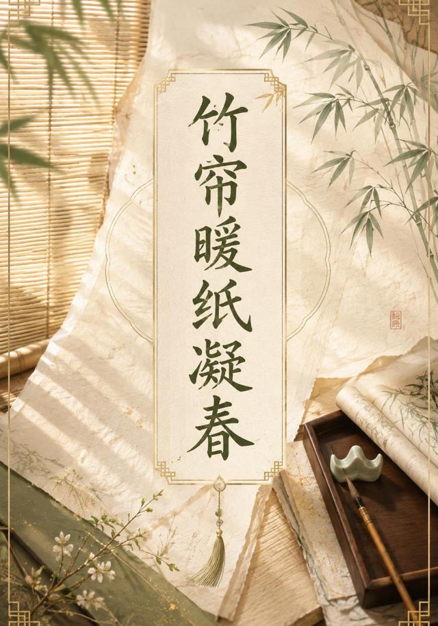 竹帘暖纸凝春 cover