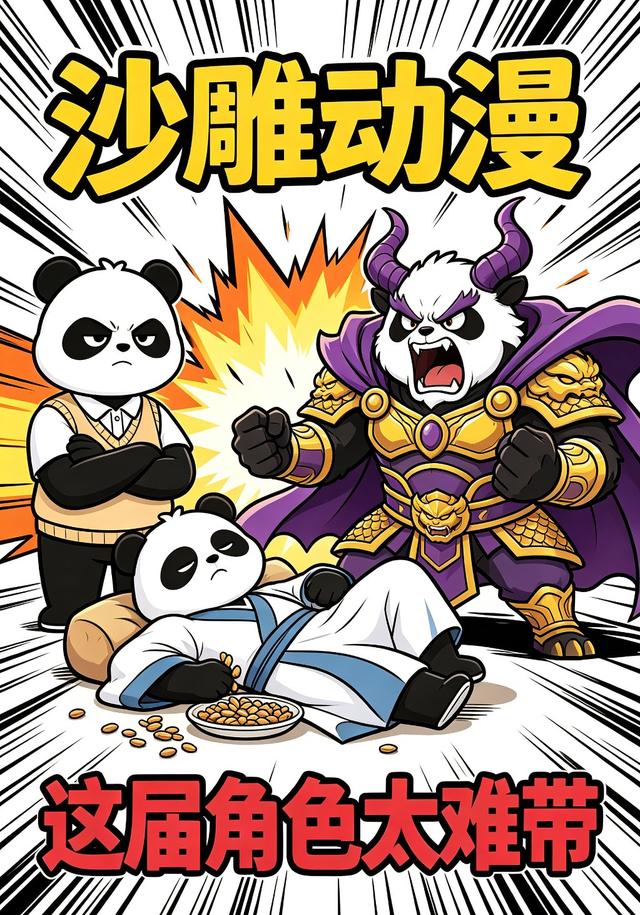 沙雕动漫：这届角色太难带