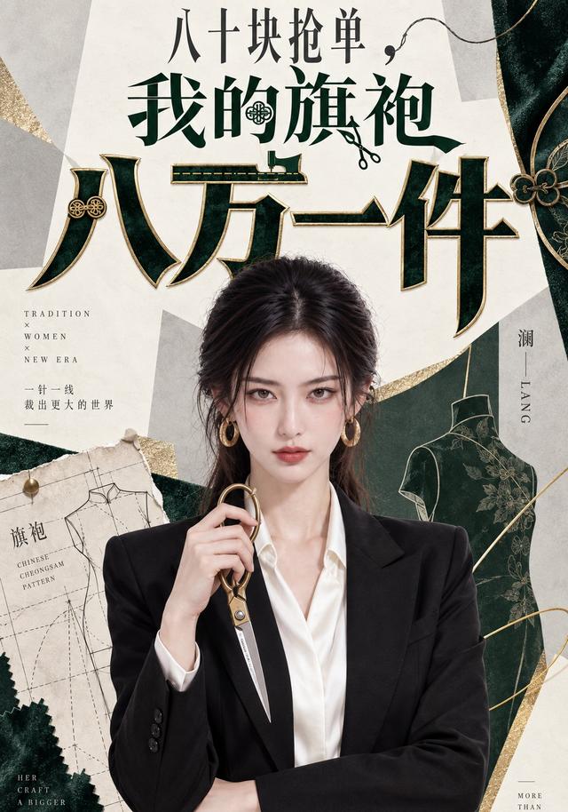 八十块抢单，我的旗袍八万一件
