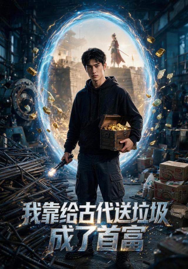 我靠给古代送垃圾成了首富 cover