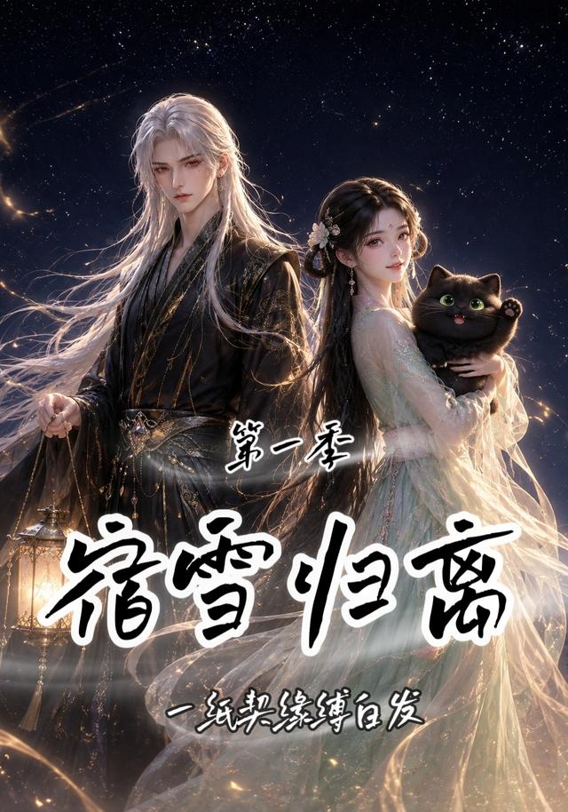宿雪归离：一纸契缘缚白发