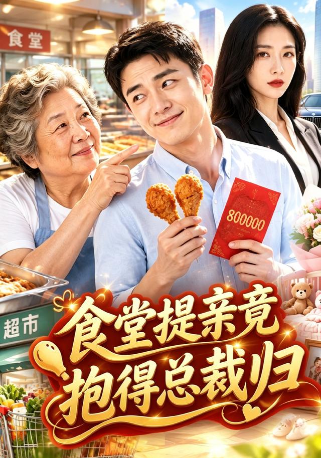 食堂提亲竟抱得总裁归 cover