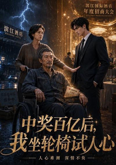 中奖百亿后我坐轮椅试人心