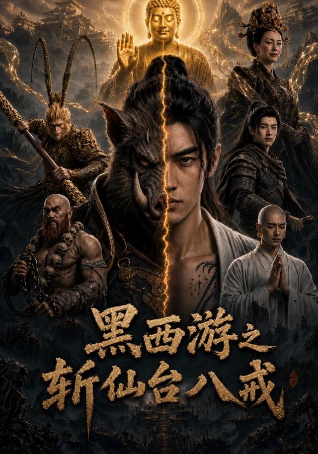 黑西游之斩仙台八戒封面