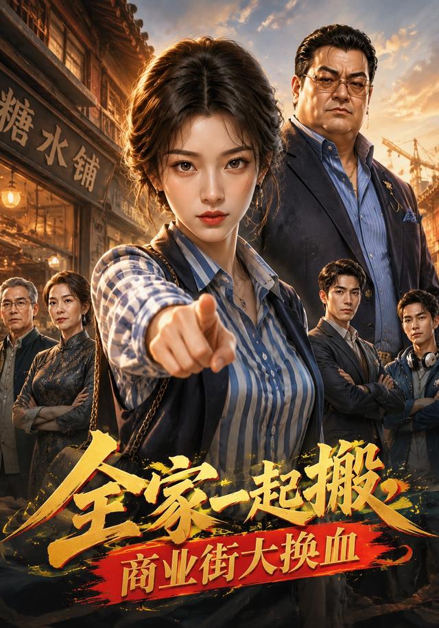 全家一起搬，商业街大换血
