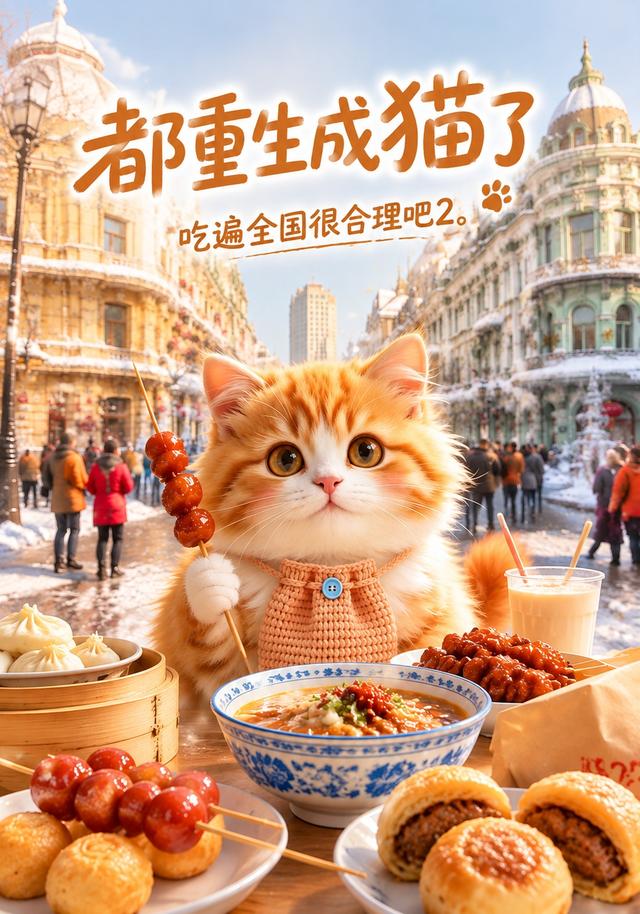 都重生成猫了，吃遍全国很合理吧2！ cover
