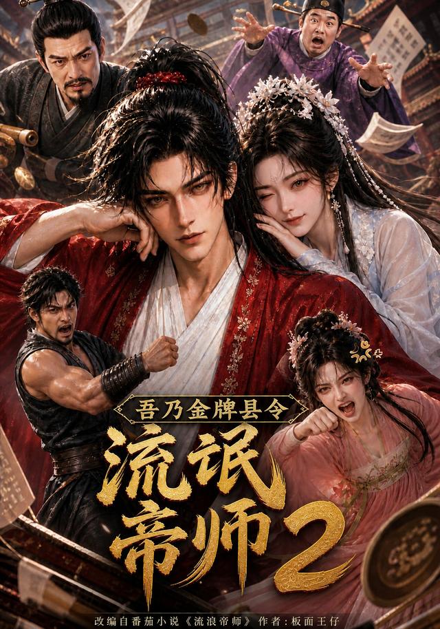 流氓帝师，吾乃金牌县令2 cover