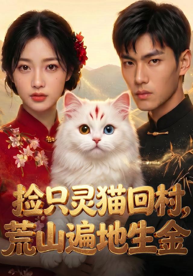捡只灵猫回村，荒山遍地生金