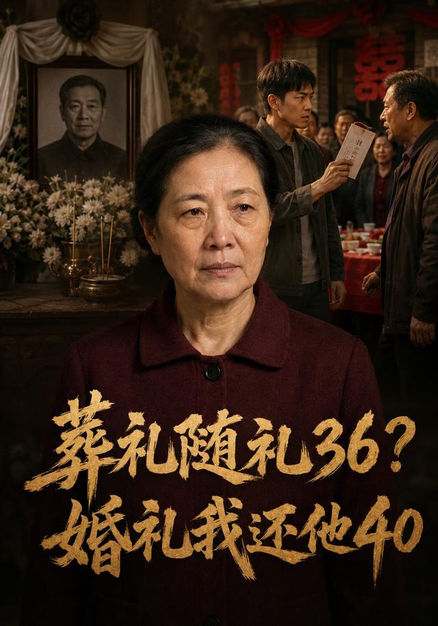 葬礼随礼36，婚礼我还他40 cover